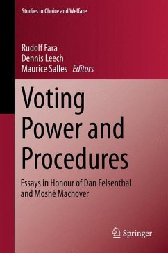 Voting Power and Procedures