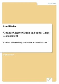 Optimierungsverfahren im Supply Chain Management - Dittrich, Bernd