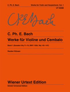 Cover Werke für Violine und obligates Cembalo