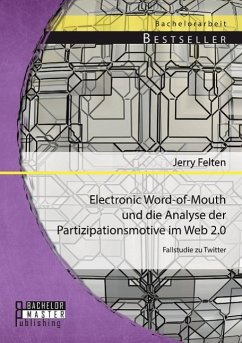 Electronic Word-of-Mouth und die Analyse der Partizipationsmotive im Web 2.0: Fallstudie zu Twitter - Felten, Jerry