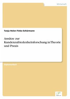 Ansätze zur Kundenzufriedenheitsforschung in Theorie und Praxis - Finke-Schürmann, Tanja Helen