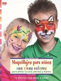 Maquillajes para niños con vivos colores