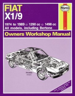 Fiat X1/9 (74 - 89) Haynes Repair Manual - Haynes Publishing