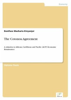 The Cotonou Agreement - Kinyanjui, Boniface Macharia