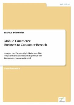 Mobile Commerce Business-to-Consumer-Bereich - Schneider, Markus