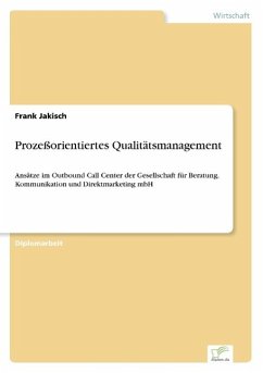 Prozeßorientiertes Qualitätsmanagement - Jakisch, Frank
