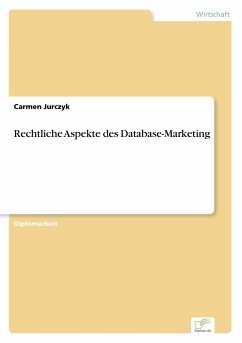 Rechtliche Aspekte des Database-Marketing - Jurczyk, Carmen