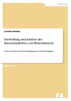 Darstellung und Analyse des Internetauftrittes von Warenhäusern - Richter, Corinna