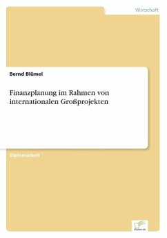 Finanzplanung im Rahmen von internationalen Großprojekten - Blümel, Bernd