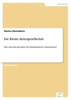 Die Kleine Aktiengesellschaft - Merkelbach, Markus