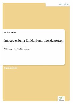 Imagewerbung für Markenartikelzigaretten - Beier, Anita