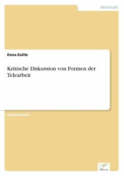 Kritische Diskussion von Formen der Telearbeit - Eulitz, Ilona