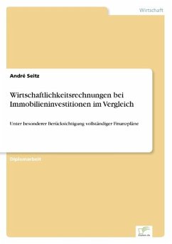 Wirtschaftlichkeitsrechnungen bei Immobilieninvestitionen im Vergleich