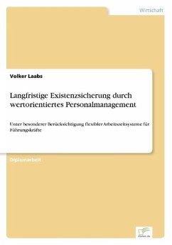 Langfristige Existenzsicherung durch wertorientiertes Personalmanagement - Laabs, Volker