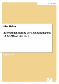 Internationalisierung der Rechnungslegung: US-GAAP, IAS und HGB - Ebeling, Oliver