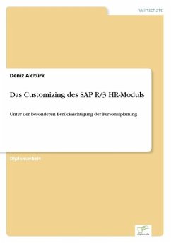 Das Customizing des SAP R/3 HR-Moduls - Akitürk, Deniz