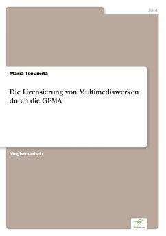 Cover Die Lizensierung von Multimediawerken durch die GEMA