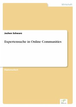 Expertensuche in Online Communities - Schwarz, Jochen