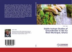 Stable Isotope Studies of Groundwater in the Ga West Municipal, Ghana