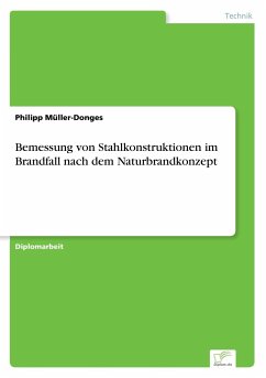 Bemessung von Stahlkonstruktionen im Brandfall nach dem Naturbrandkonzept - Müller-Donges, Philipp