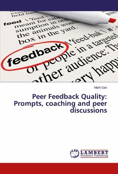 Peer Feedback Quality: Prompts, coaching and peer discussions
