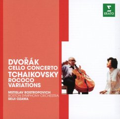 Cellokonzert Op.104/Rococo Variationen - Rostropowitsch,Mstislav/Ozawa,Seiji