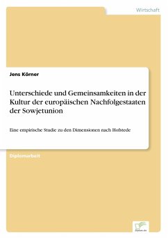 Unterschiede und Gemeinsamkeiten in der Kultur der europäischen Nachfolgestaaten der Sowjetunion