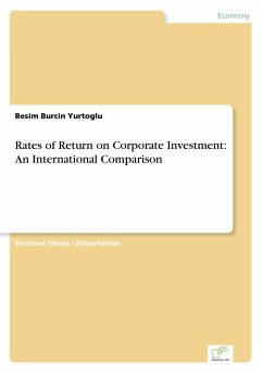 Rates of Return on Corporate Investment: An International Comparison