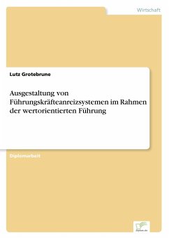 Ausgestaltung von Führungskräfteanreizsystemen im Rahmen der wertorientierten Führung - Grotebrune, Lutz