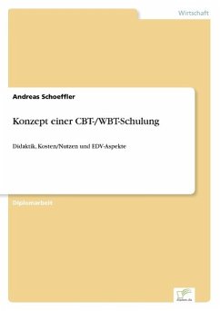 Konzept einer CBT-/WBT-Schulung - Schoeffler, Andreas