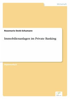 Immobilienanlagen im Private Banking - Denk-Schumann, Rosemarie