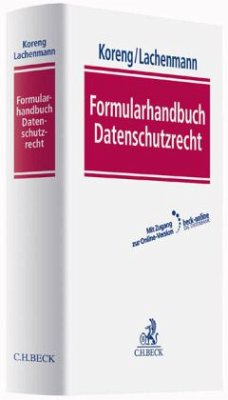 Cover Formularhandbuch Datenschutzrecht
