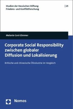 Corporate Social Responsibility zwischen globaler Diffusion und Lokalisierung - Coni-Zimmer, Melanie