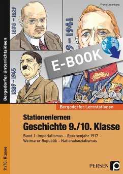 Stationenlernen Geschichte 9./10. Klasse - Band 1 (eBook, PDF) - Lauenburg, Frank