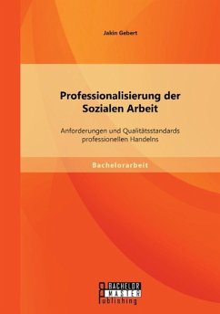 Professionalisierung der Sozialen Arbeit: Anforderungen und Qualitätsstandards professionellen Handelns - Gebert, Jakin