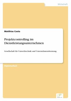 Projektcontrolling im Dienstleistungsunternehmen