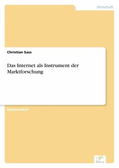 Das Internet als Instrument der Marktforschung - Sass, Christian