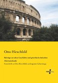 Beiträge zur alten Geschichte und griechisch-römischen Altertumskunde