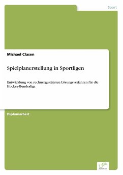 Spielplanerstellung in Sportligen