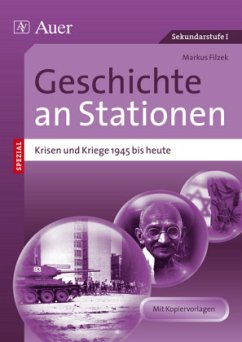 Cover Geschichte an Stationen SPEZIAL - Krisen und Kriege 1945 bis heute
