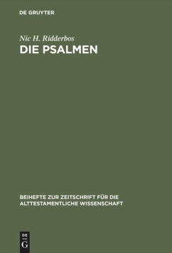 Die Psalmen - Ridderbos, Nic H.