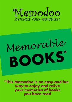 Memodoo Memorable Books - Memodoo