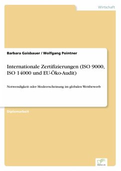 Internationale Zertifizierungen (ISO 9000, ISO 14000 und EU-Öko-Audit)