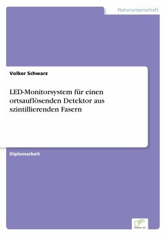 LED-Monitorsystem für einen ortsauflösenden Detektor aus szintillierenden Fasern - Schwarz, Volker