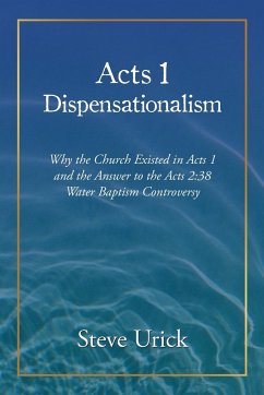 Acts 1 Dispensationalism