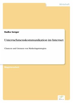 Unternehmenskommunikation im Internet - Senger, Radka