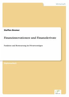 Finanzinnovationen und Finanzderivate - Bremer, Steffen