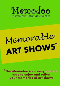 Cover Memodoo Memorable Art Shows