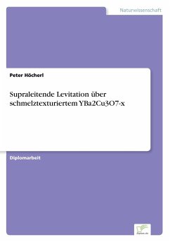 Supraleitende Levitation über schmelztexturiertem YBa2Cu3O7-x - Höcherl, Peter