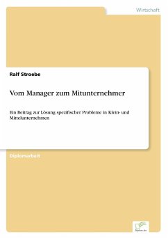 Vom Manager zum Mitunternehmer - Stroebe, Ralf